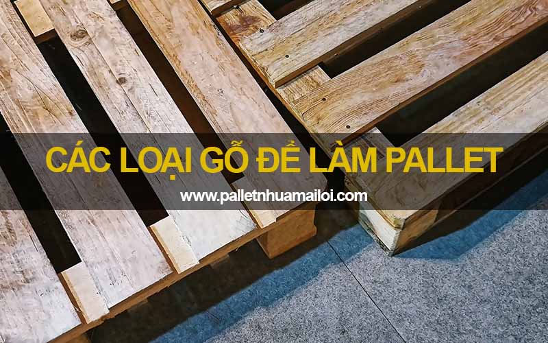 Các loại gỗ dùng làm pallet