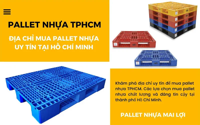 Bảng giá pallet nhựa giá rẻ uy tín tại HCM 1 Pallet-nhua-TPHCM-Dia-chi-mua-pallet-nhua-uy-tin-tai-Ho-Chi-Minh