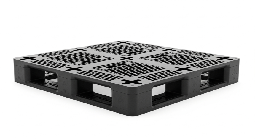 Giá Pallet Nhựa Đen Xuất Khẩu, Kê Hàng Khối Lượng Lớn Siêu Tiết Kiệm | Mai Lợi