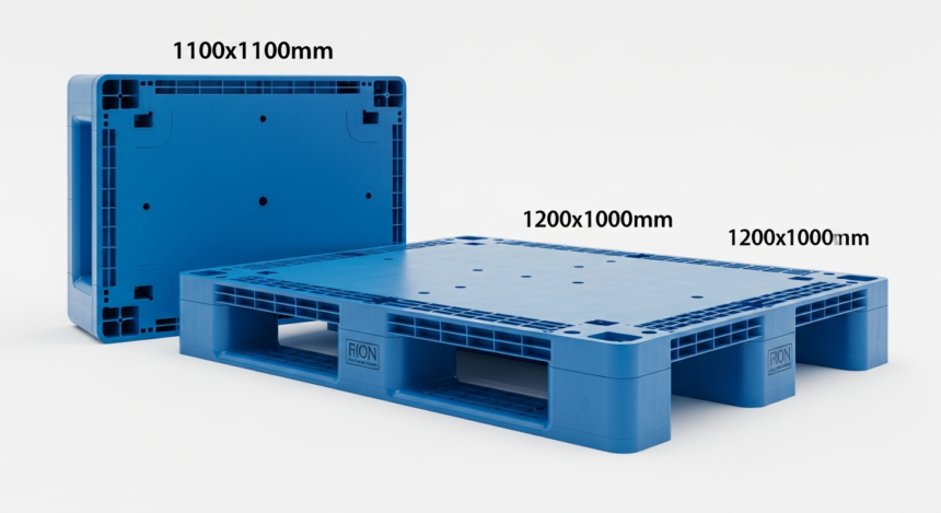 Tổng Hợp Kích Thước Pallet Nhựa Phổ Biến: 1100x1100, 1200x1000 | Pallet Nhựa Mai Lợi