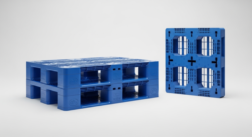 Pallet Nhựa 2 Mặt Là Gì? Khi Nào Nên Dùng Thay Vì 1 Mặt?